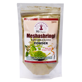 Meshashringi Powder from 3G Organic Gurmar Gymnema sylvestre 100gms Premium